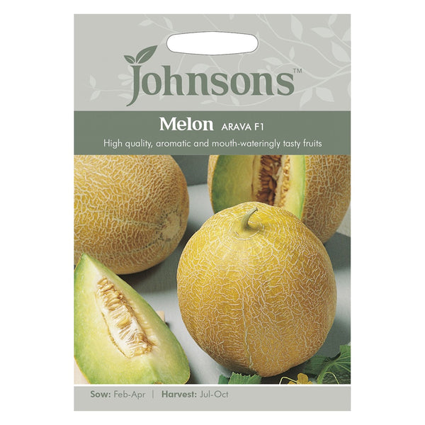 Johnsons Melon Arava F1 Seeds - DeWaldens Garden Centre