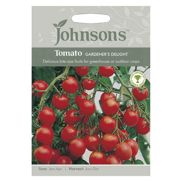 Johnsons Tomato Gardener's Delight Seeds - DeWaldens Garden Centre