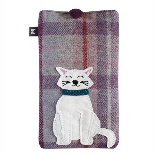 Earth Squared Tweed Applique Eyeglass Case - DeWaldens Garden Centre