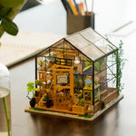 Robotime Miniature DIY Kit - Cathy's Flower House - DeWaldens Garden Centre
