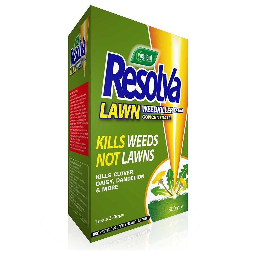 Resolva Lawn Weedkiller Extra Concentrate 500ml DeWaldens Garden Centre