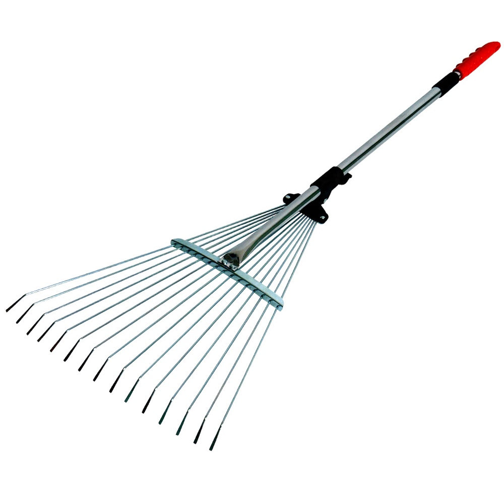 Darlac Expanding Telescopic Rake 15 Tine – DeWaldens Garden Centre