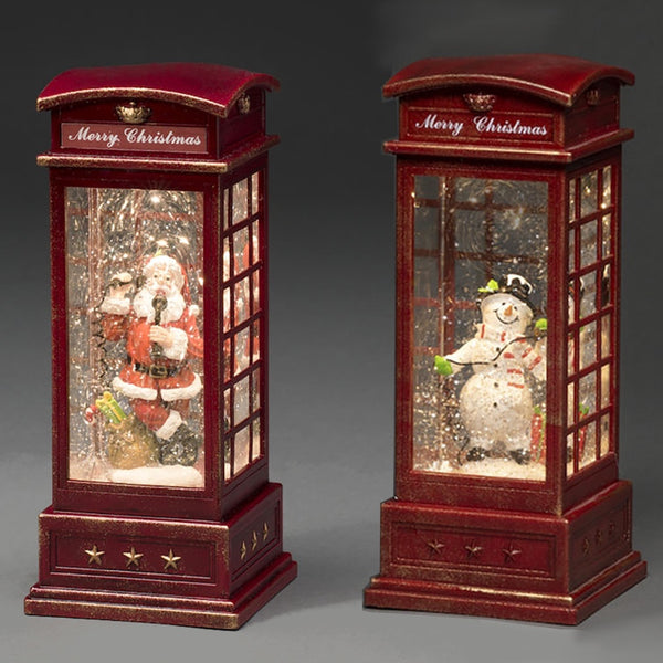 Konstsmide Telephone Box Water Lantern - DeWaldens Garden Centre