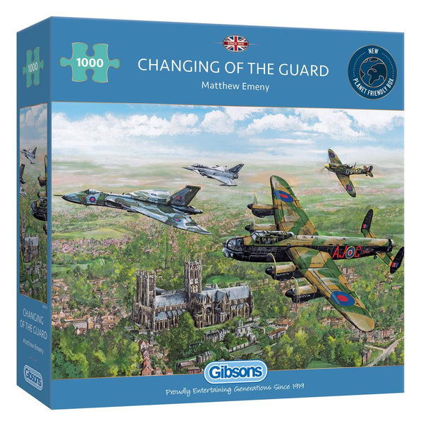 Gibsons 1000 Piece Jigsaw Puzzle - Changing of the Guard - DeWaldens Garden Centre