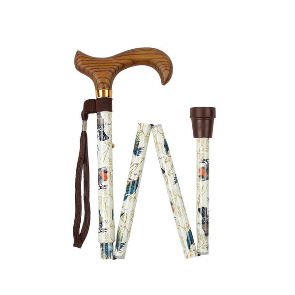 Charles Buyers Folding Adjustable Walking Stick - DeWaldens Garden Centre