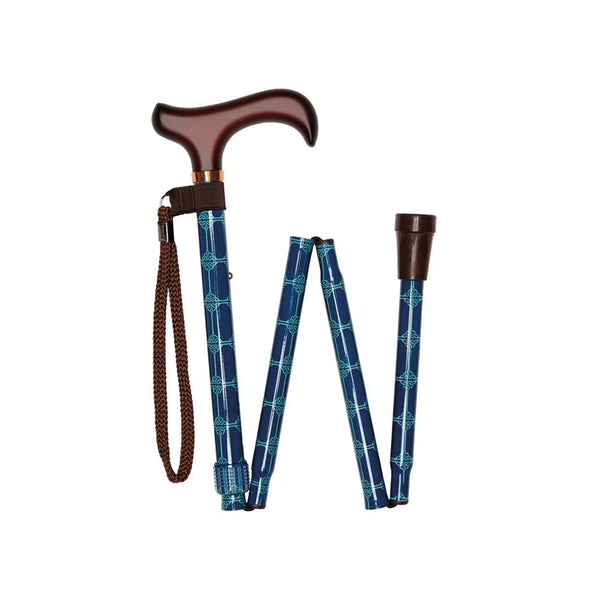 Charles Buyers Folding Adjustable Walking Stick - DeWaldens Garden Centre