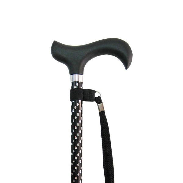 Charles Buyers Sassy Engraved Adjustable Walking Stick - DeWaldens Garden Centre
