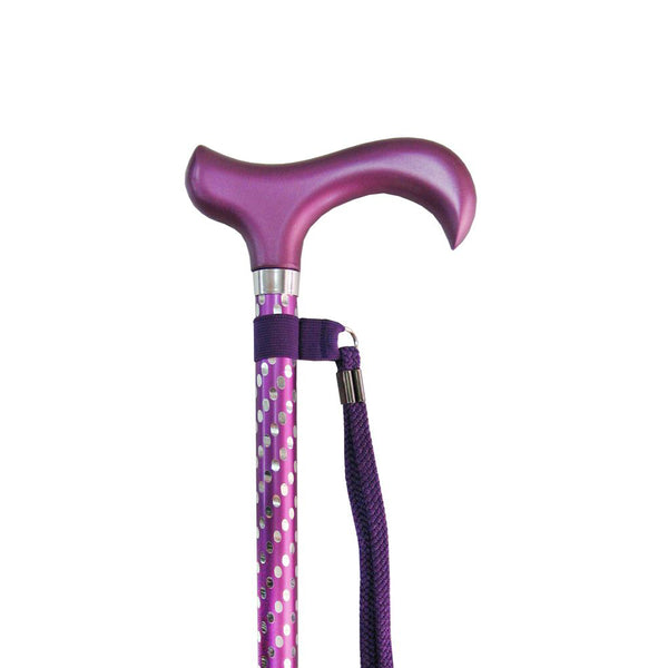 Charles Buyers Sassy Engraved Adjustable Walking Stick - DeWaldens Garden Centre