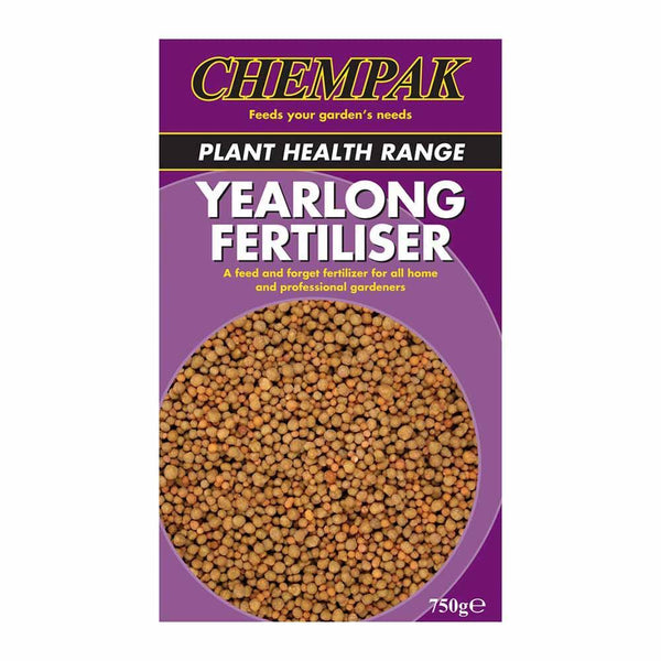 Chempak Yearlong Fertisliser 750g - DeWaldens Garden Centre