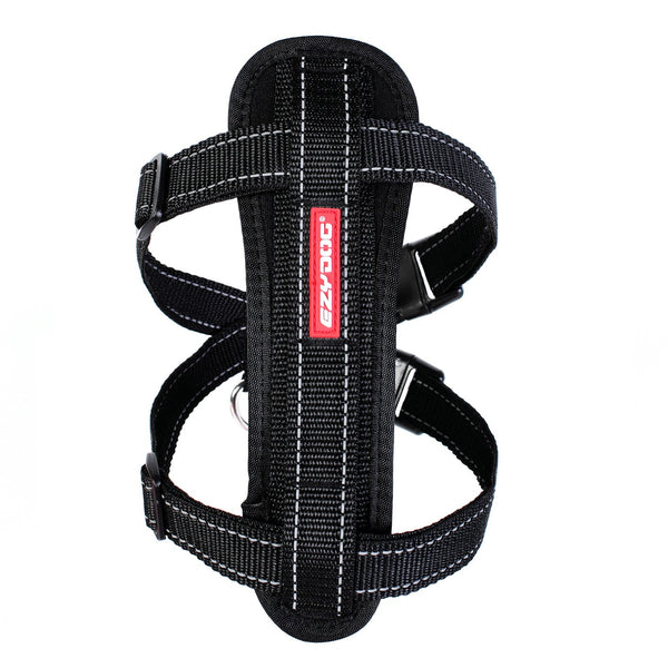 EzyDog Chest Plate Harness | Large | Black | DeWaldens Garden Centre