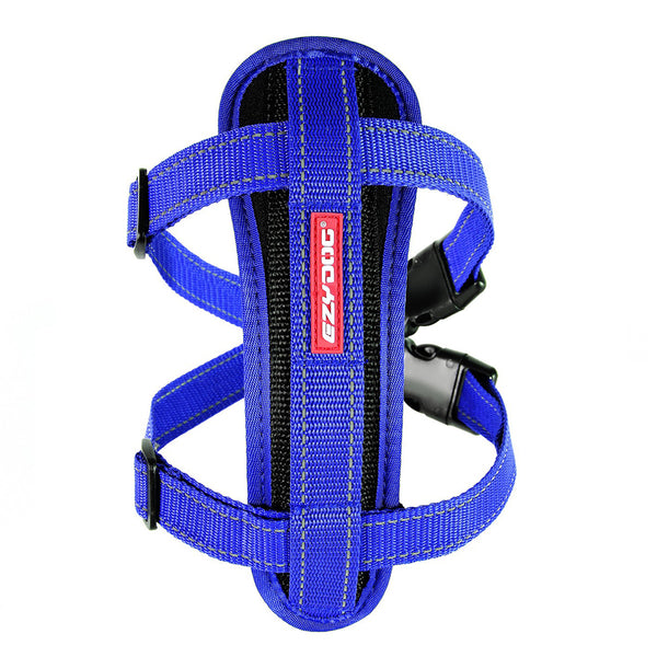 EzyDog Chest Plate Harness | Medium | Blue | DeWaldens Garden Centre