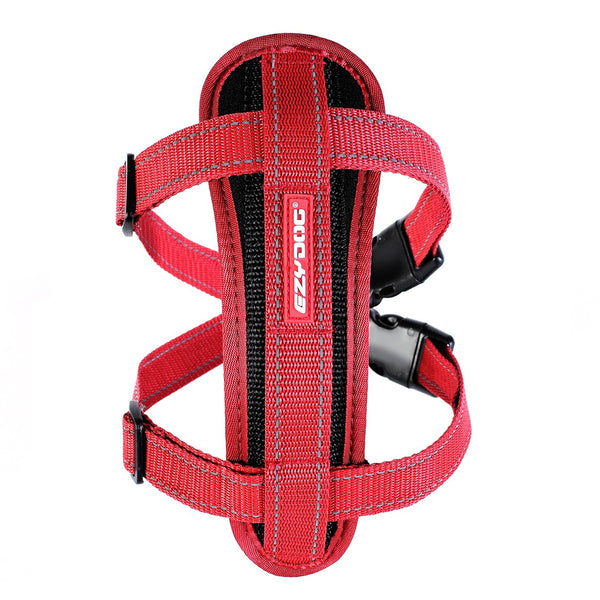 EzyDog Chest Plate Harness | Large | Red | DeWaldens Garden Centre