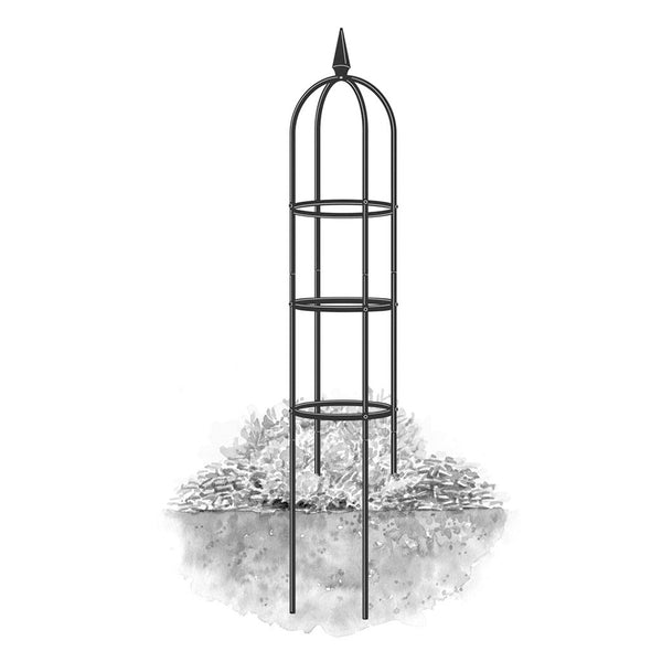 Gardman 2.4m Classical Garden Obelisk - DeWaldens Garden Centre