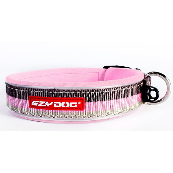 EzyDog Neoprene Collar | Candy Stripe | DeWaldens Garden Centre