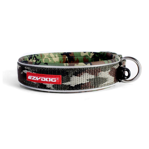 EzyDog Neoprene Collar | Green Camo  DeWaldens Garden Centre