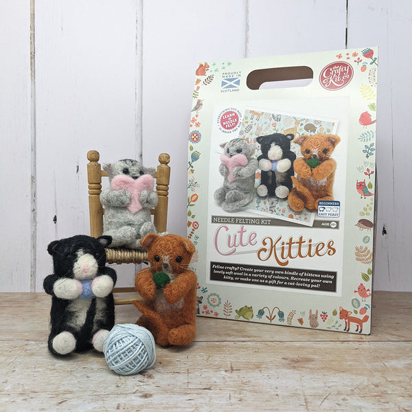 The Crafty Kit Co - Needle Felting Kit - DeWaldens Garden Centre