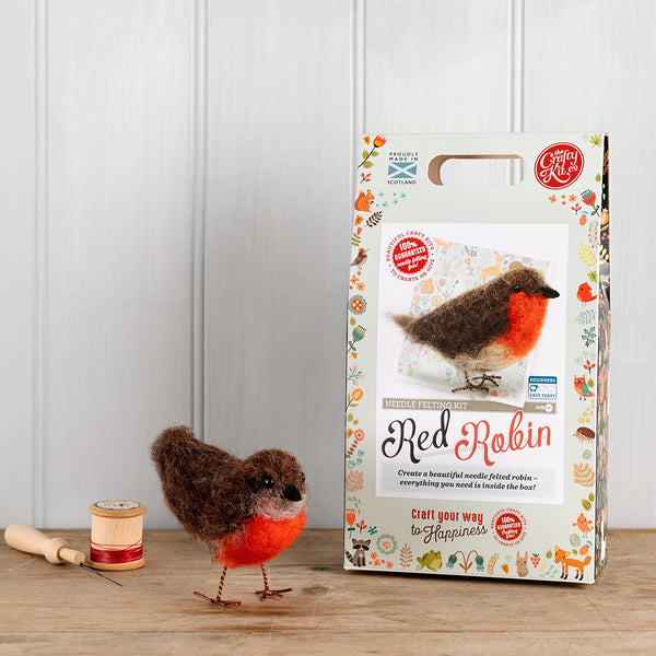 The Crafty Kit Co - Needle Felting Kit - DeWaldens Garden Centre