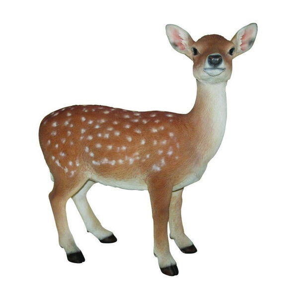 Vivid Arts Standing Fallow Deer - DeWaldens Garden Centre