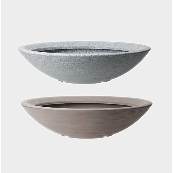 Stewarts Varese Low Bowl Planter - DeWaldens Garden Centre