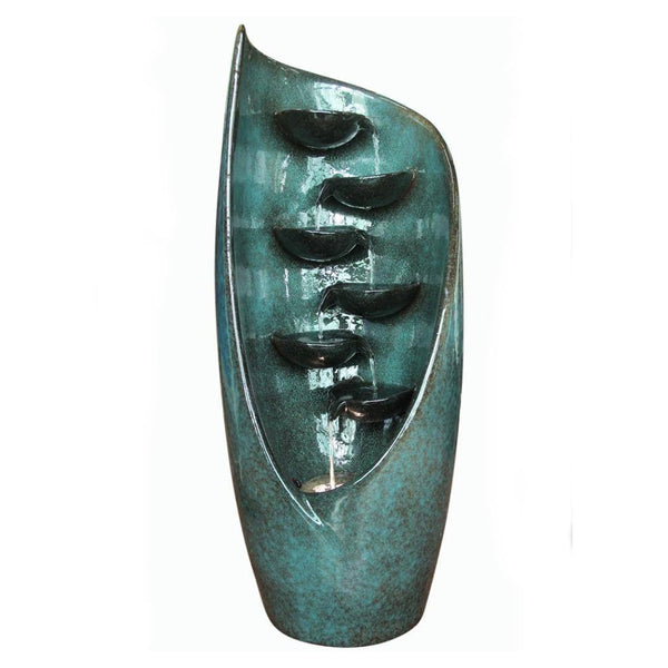 Almeria Ceramic Fountain Water Feature - DeWaldens Garden Centre
