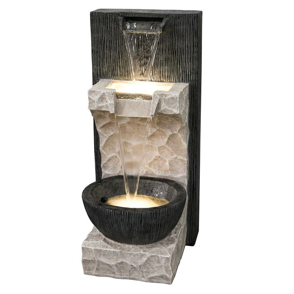 2 Fall Cascade Water Feature - DeWaldens Garden Centre