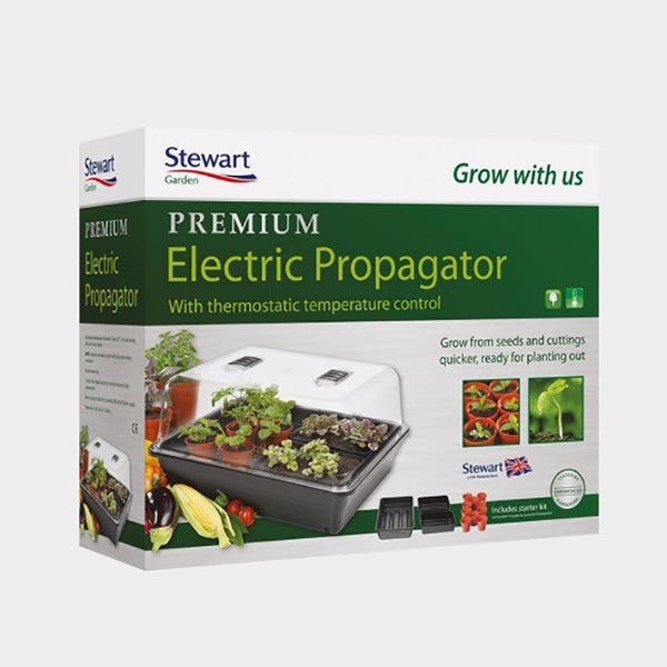 Stewarts Electric Propagator - Thermostatic Control 38cm - DeWaldens Garden Centre