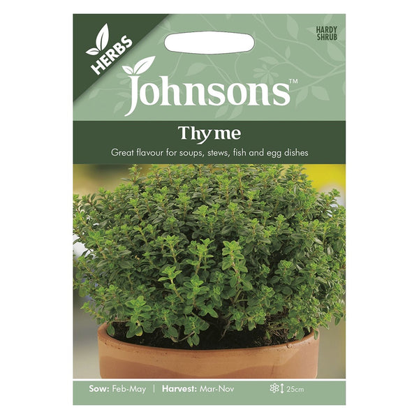 Johnsons Thyme Seeds - DeWaldens Garden Centre