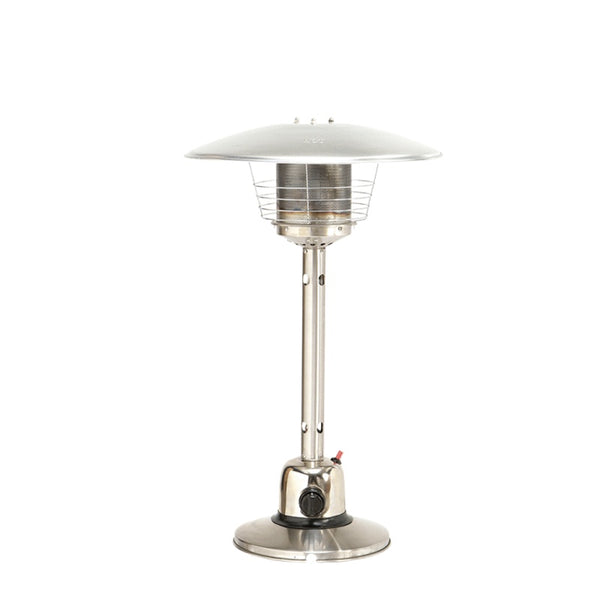 Sirocco Stainless Steel Table Top Heater - DeWaldens Garden Centre