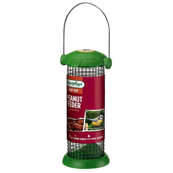 Gardman Flip Top Peanut Feeder - DeWaldens Garden Centre