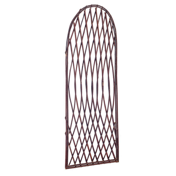 Gardman Curved Lattice Willow Trellis - DeWaldens Garden Centre