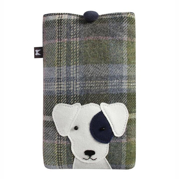 Earth Squared Tweed Applique Eyeglass Case - DeWaldens Garden Centre
