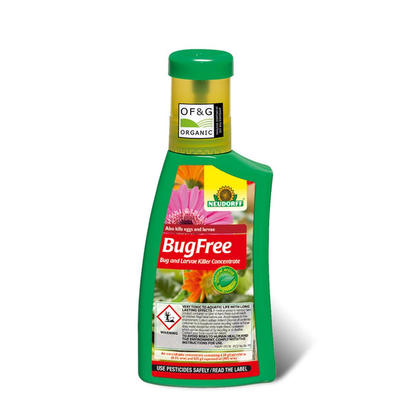 Neudorff BugFree Bug & Larvae Killer Concentrate 250ml - DeWaldens Garden Centre