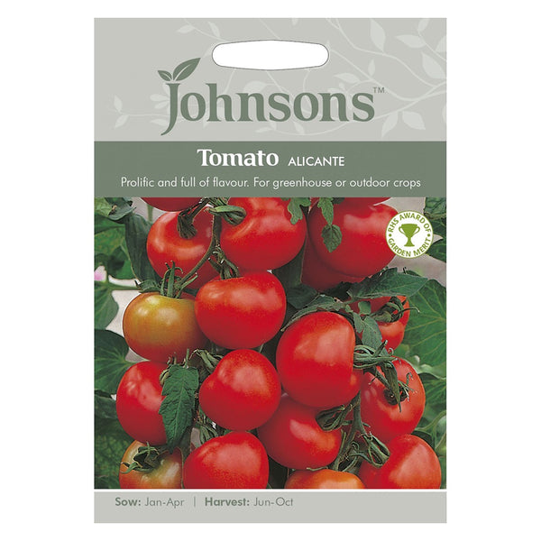 Johnsons Tomato Alicante Seeds - DeWaldens Garden Centre