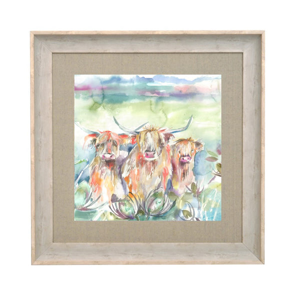 Voyage Birch Frame Heilan Herd | 68cm x 68cm | DeWaldens Garden Centre