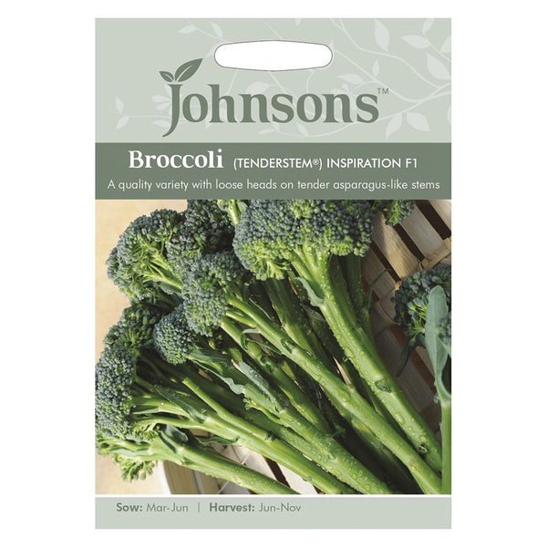 Johnsons Broccoli (Tenderstem) Inspiration F1 Seeds - DeWaldens Garden Centre