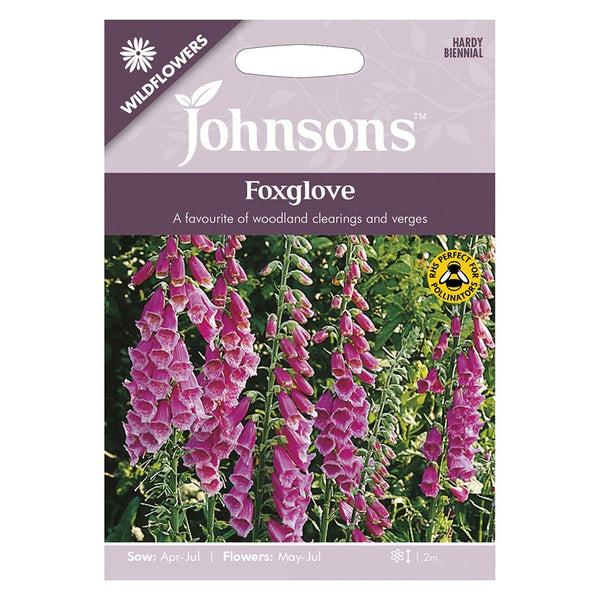 Johnsons Foxglove Seeds - DeWaldens Garden Centre