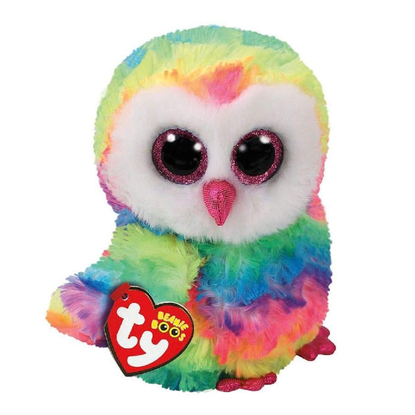 Ty Beanie Boos - Owen Owl - DeWaldens Garden Centre