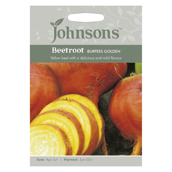 Johnsons Beetroot Burpees Golden Seeds - DeWaldens Garden Centre