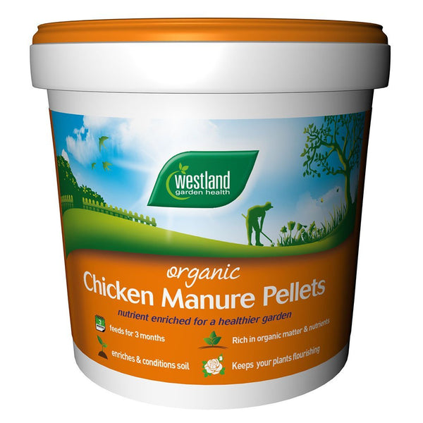 Westland Organic Chicken Manure Pellets 10kg - DeWaldens Garden Centre