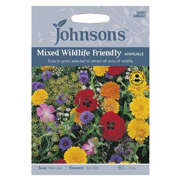 Johnsons Mixed Wildlife Friendly Annuals Seeds - DeWaldens Garden Centre