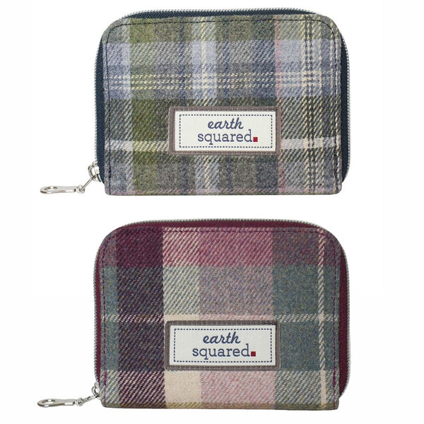 Earth Squared Tweed Wallet - DeWaldens Garden Centre