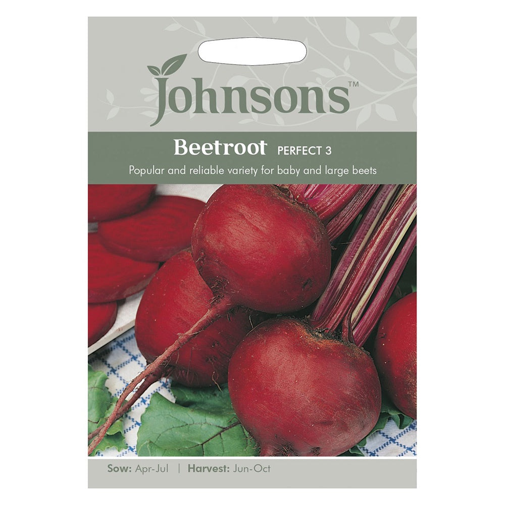 Johnsons Beetroot Perfect 3 Seeds – DeWaldens Garden Centre
