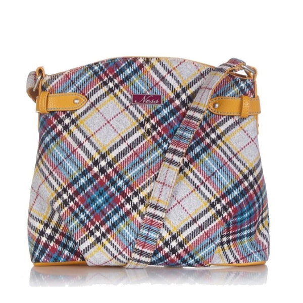 Ness Wilma Cross Body Bag - Shandwick Check - DeWaldens Garden Centre