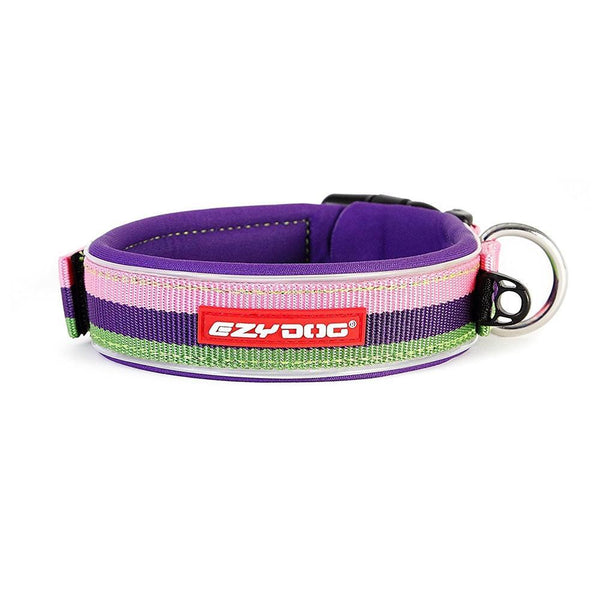 EzyDog Neoprene Collar | Bubblegum | DeWaldens Garden Centre