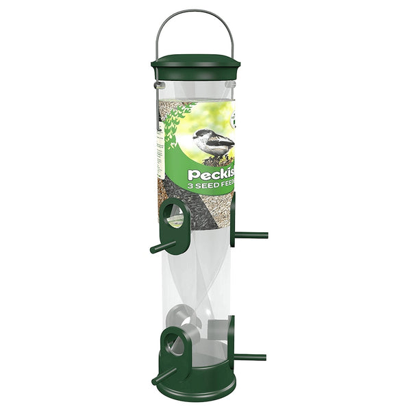 Peckish All Weather 3 Seed Twist Feeder - DeWaldens Garden Centre