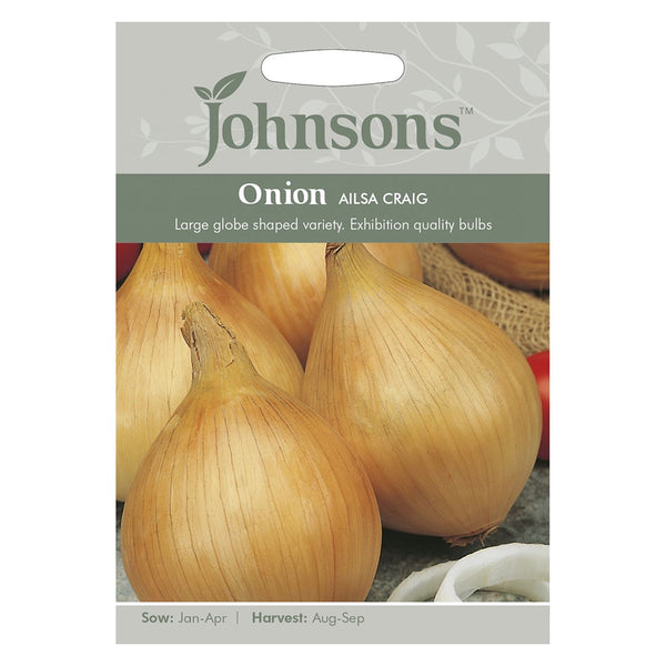 Johnsons Onion Ailsa Craig Seeds - DeWaldens Garden Centre