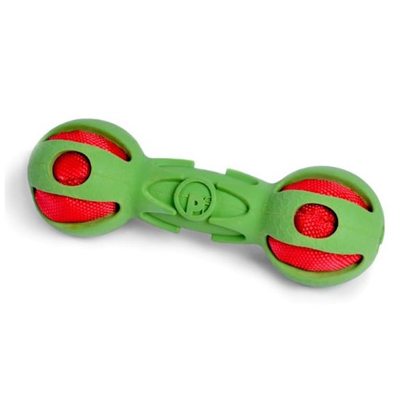 Petface Toyz Crinkle Dumbell 15cm - DeWaldens Garden Centre