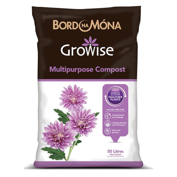 Bord Na Mona Growise Multi Purpose Compost - DeWaldens Garden Centre