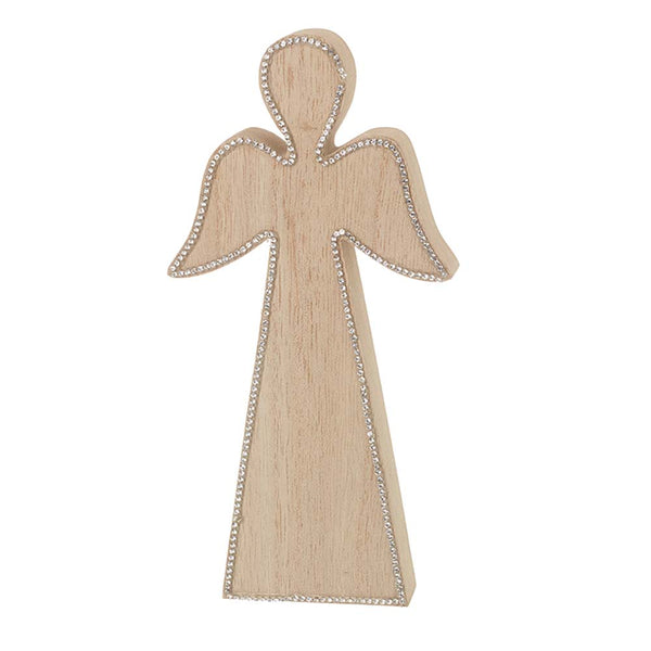 'Heaven Sends' Wooden Angel - Small - DeWaldens Garden Centre