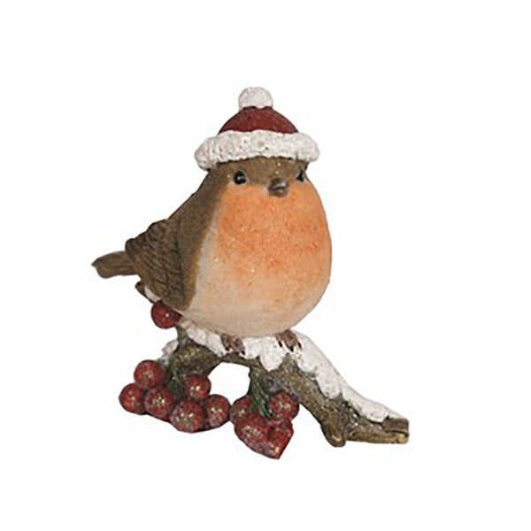 Straits Christmas Robin 10cm - DeWaldens Garden Centre